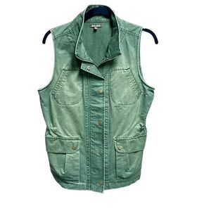 Dear John Olive Utlity Vest Size Medium